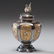 Silver Censer with Rooster Lid