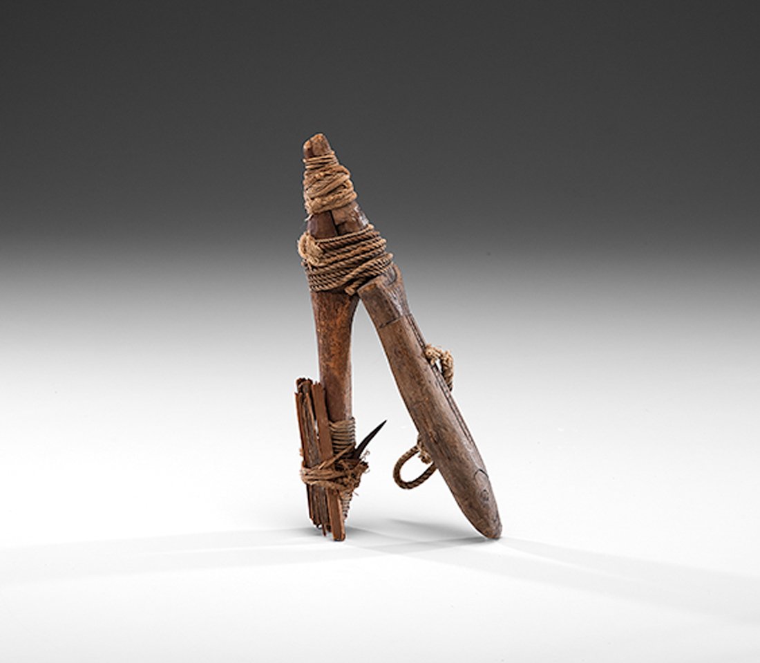 Tlingit Figural Halibut Hook