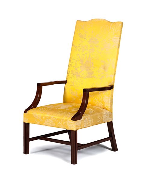 English Mahogany Lolling Chair