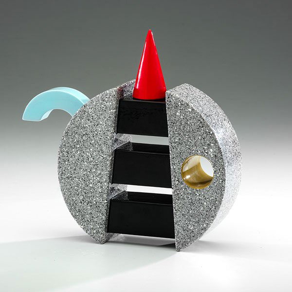 Michael Duvall (1950-2004, USA) : Michael Duvall (1950-2004, USA) Exceptional Post Modern Teapot 1989 Porcelain; ht. 10.25, wd. 10.5, dp. 2.75 in. Artist signature and date incised on base. Few ceramic artists represented the "P