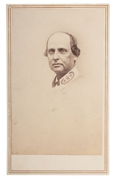 CSA Colonel Julius C.B. Mitchell, 34th AL Reg't. CDV: Confederate Colonel Julius C.B. Mitchell, 34th Alabama Regiment, CDV Bust view of Colonel Julius C.B. Mitchell, no studio backmark. Mitchell served with the 34th Alabama Regiment, which was organize