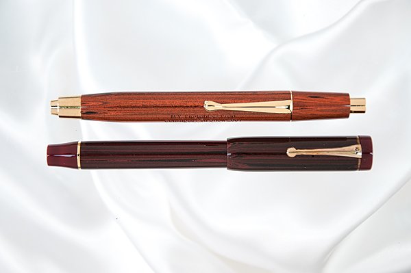 Bexley Pens : Bexley Pens The 1st Bexley Pen is a 2005, very limited edition, Tribute to the New York Firefighters Fund for September 11, 2001, multi-max pen. This mint-in-the-box ball point pen is in wood-grain