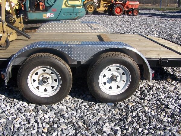 New 2007 PJ 16ft Bobcat Style Trailer w/ Ramps 70 - 3