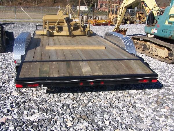 New 2007 PJ 16ft Bobcat Style Trailer w/ Ramps 70 - 4