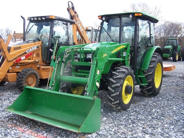 John Deere 5325 Tractor W Loader Cab Mar 12 07 G W Mcgrew Auction Company Inc In Pa