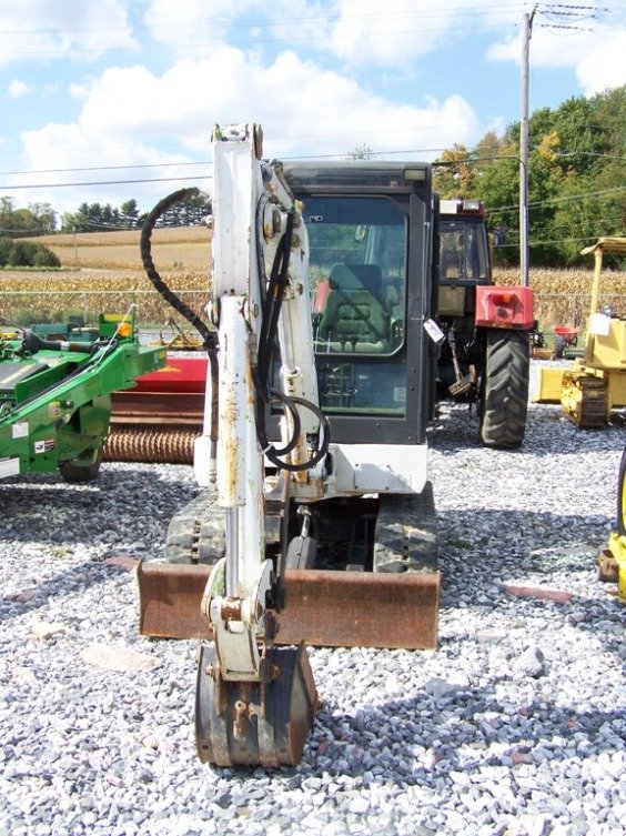 Bobcat X328 Mini Excavator 14" Toothed Bucket - 2