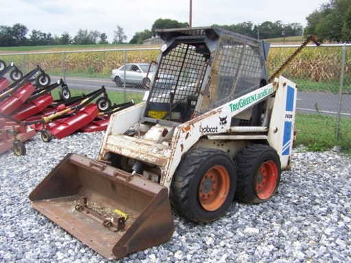 59 Bobcat 743b Skid Steer Loader W Bad Engine