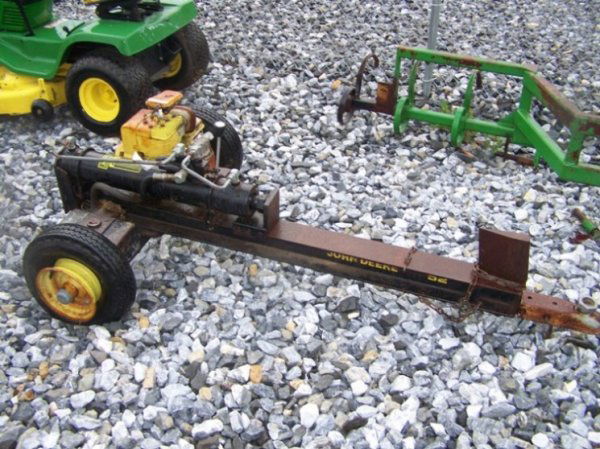 John deere log splitter deals