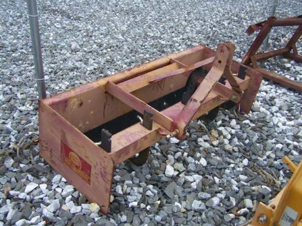 Sun Burst 60" 3pt Box Blade for Tractors
