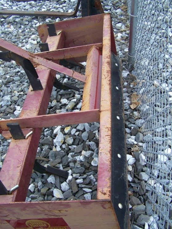 Sun Burst 60" 3pt Box Blade for Tractors - 3