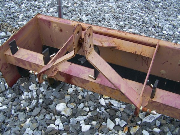 Sun Burst 60" 3pt Box Blade for Tractors - 5