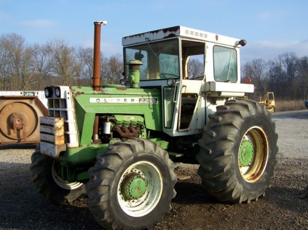 1974 Oliver 2255 4x4 Farm Tractor with Cab, NICE - 2