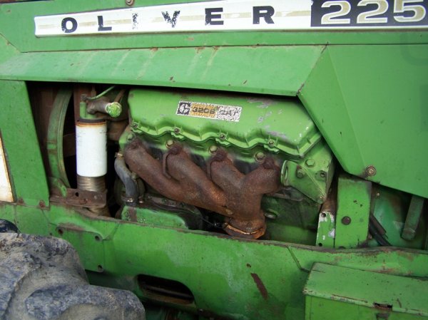 1974 Oliver 2255 4x4 Farm Tractor with Cab, NICE - 7
