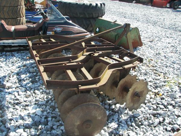 3pt 2 Row 8' Disc for Tractors - 4