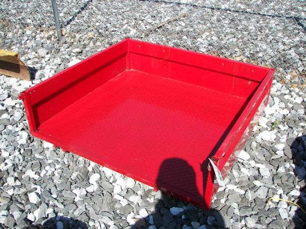 Unused Bed for Mule Utility Vehicles