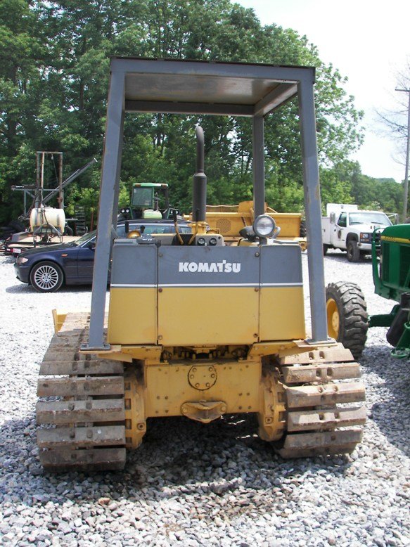 Komatsu D21P Crawler Dozer with Pyramid Tracks - 5