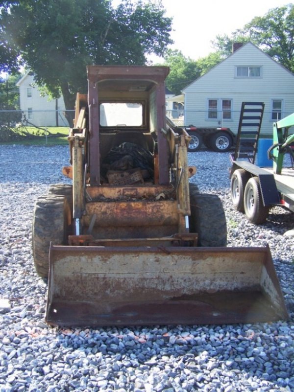 Case 1845C Skid Steer Loader with OROPS, Aux Hyd - 2