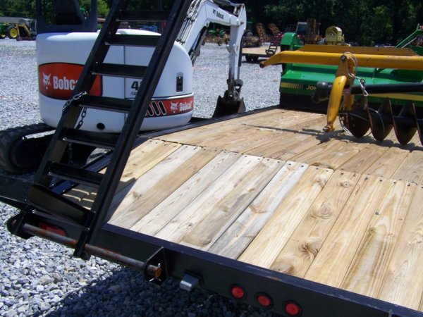 Unused Hurst 18' Skid Steer Style Deck Over Trail - 6