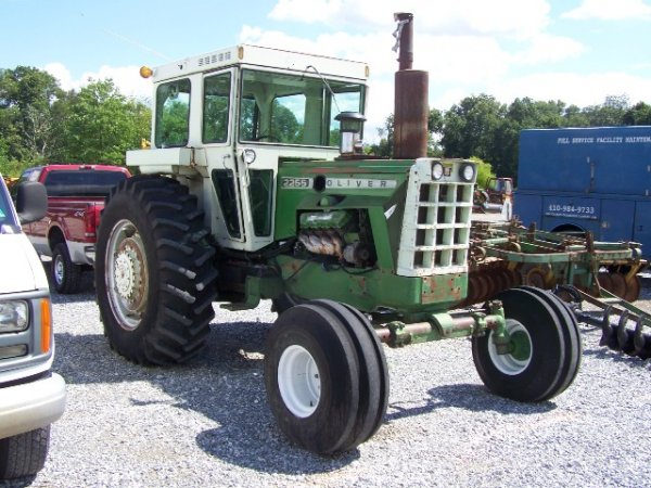 Nice Original Oliver 2255 Farm Tractor with Cab