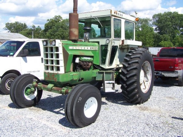 Nice Original Oliver 2255 Farm Tractor with Cab - 2