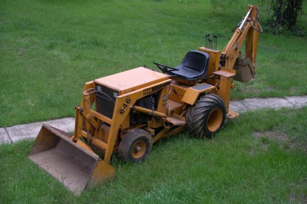 1975 Case 646 Tractor Loader Backhoe Very Nice - 3