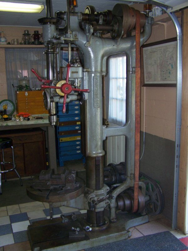 3000A Antique Belt Drive Cincinnati Drill Press