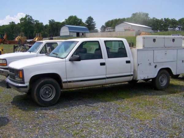 1999 Chevy 3500 Crew Cab Pick Up Truck