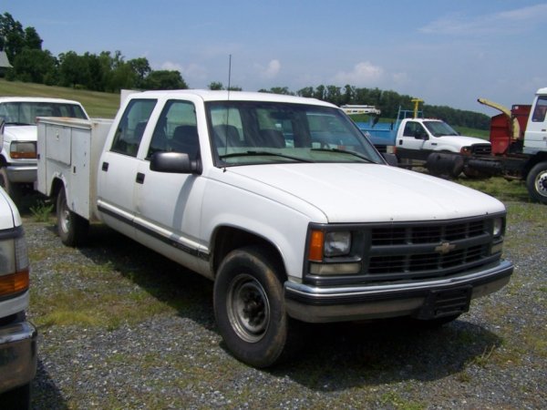 1999 Chevy 3500 Crew Cab Pick Up Truck - 2