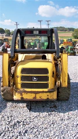 2000 John Deere 250 Skid Steer Loader, OROPS - 4