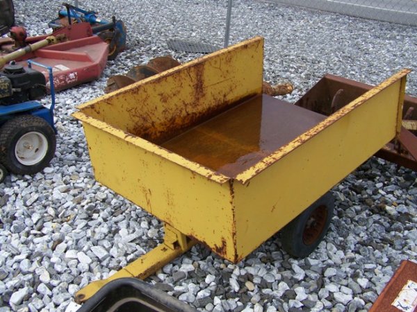 Sears Lawn and Garden Tractor Dump Cart - 2