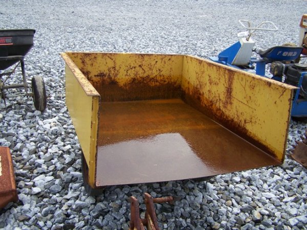 Sears Lawn and Garden Tractor Dump Cart - 3