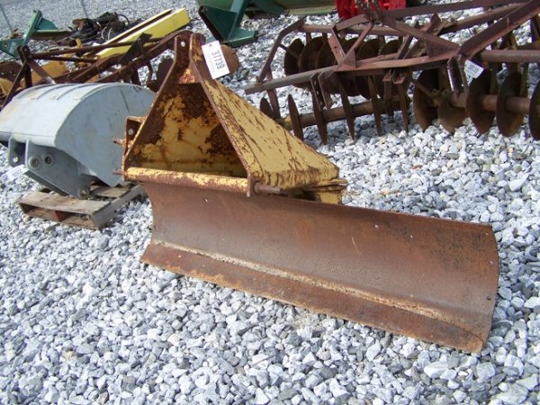 6' 3pt Blade For Tractors with Manual Angle - 2