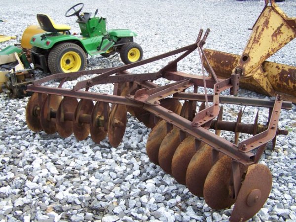 3pt 2 Row 8' Disc Harrow for Tractors - 3