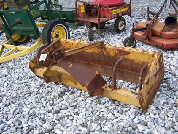 Gill 64" 3pt Box Blade For Tractors With Scarifier - 2