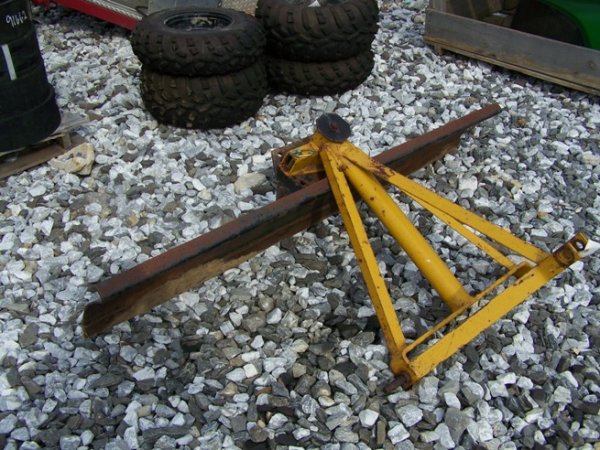 SpeeCo 72" 3pt Blade For Tractors, Manual Angle,