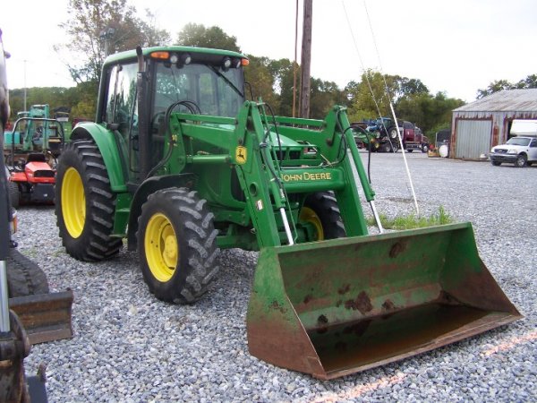 John Deere 6320 4x4 Cab Tractor with Loader - 3