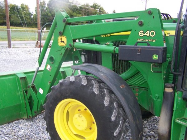 John Deere 6320 4x4 Cab Tractor with Loader - 6