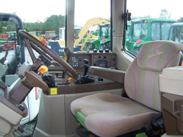 John Deere 6320 4x4 Cab Tractor with Loader - 8