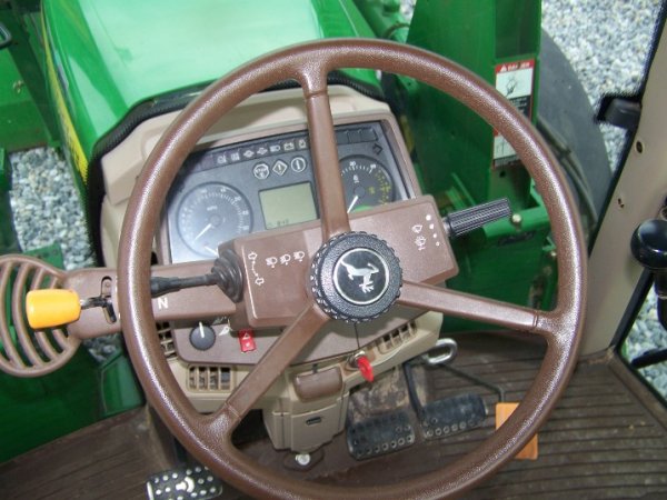 John Deere 6320 4x4 Cab Tractor with Loader - 9
