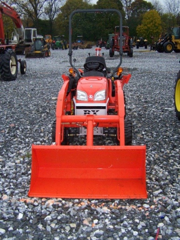 Kubota BX24 4x4 Compact Tractor Loader Backhoe - 2