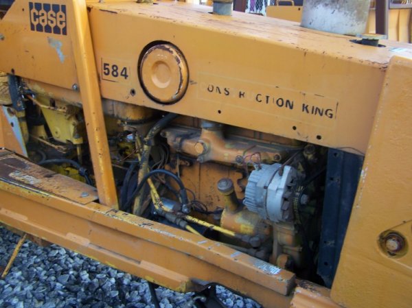 Case 584 Rough Terrain Fork Lift, 4' Forks, ORO - 6