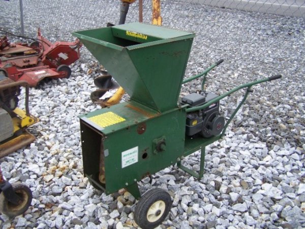 Might Mac Brush Chipper with Gas Engine - 2