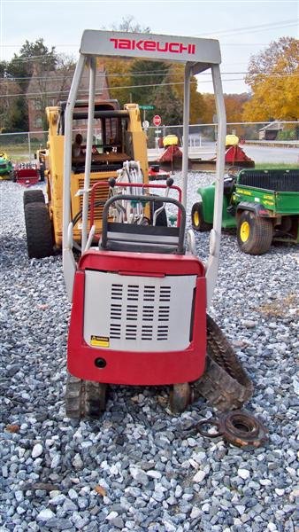 Takeuchi TB007 Mini Excavator with OROPS - 4