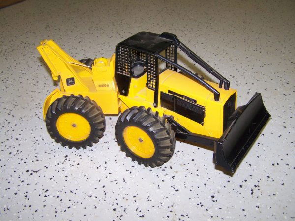 Vintage john best sale deere skidder toy