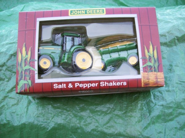 John Deere Scene Mugs & Salt and Pepper Shaker