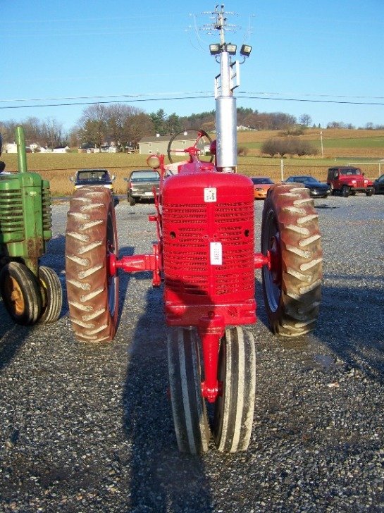 Farmall Super MTA Narrow Front Antique Tractor - 2