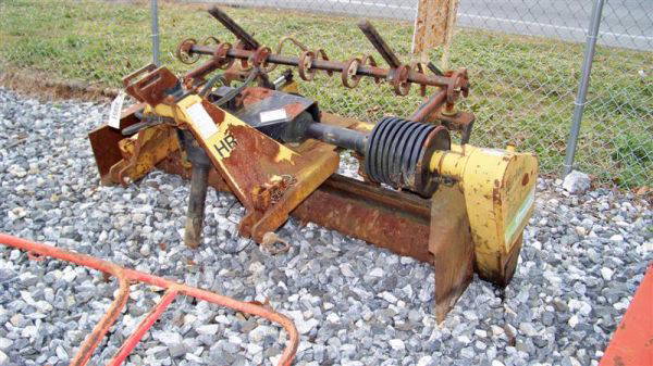 Harley T6 6' 3pt Power Rake For Tractors