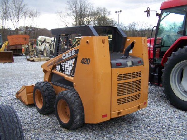 Nice 2006 Case 420 Skid Steer Loader with OROPS - 4