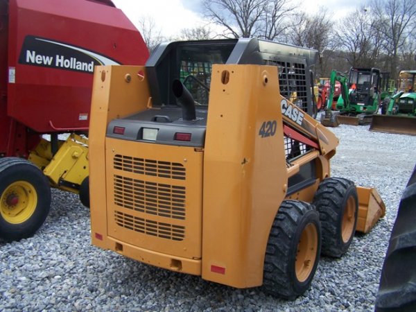 Nice 2006 Case 420 Skid Steer Loader with OROPS - 5
