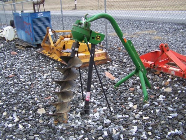 John Deere 3pt Post Hole Digger for Tractors - 2
